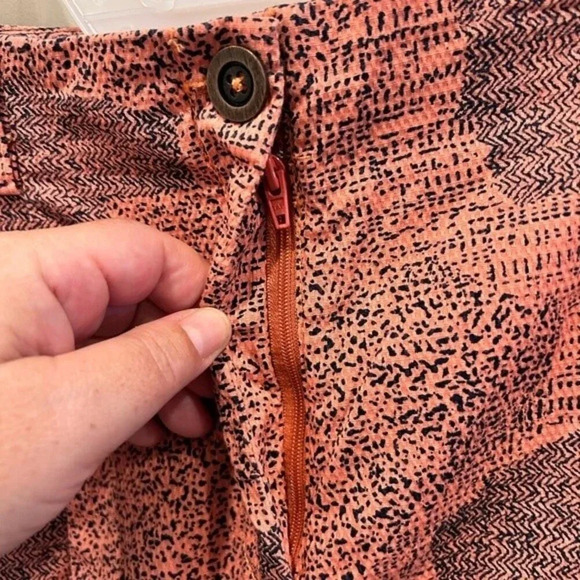 Cartonnier Anthropologie coral button shorts sz 4 - Picture 3 of 8